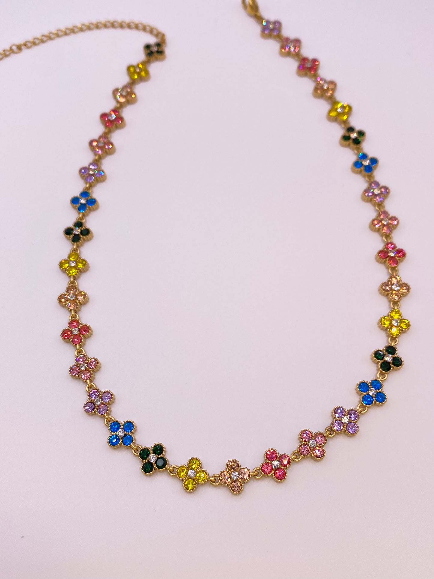 Collier Sultana Multicolore vert foncé