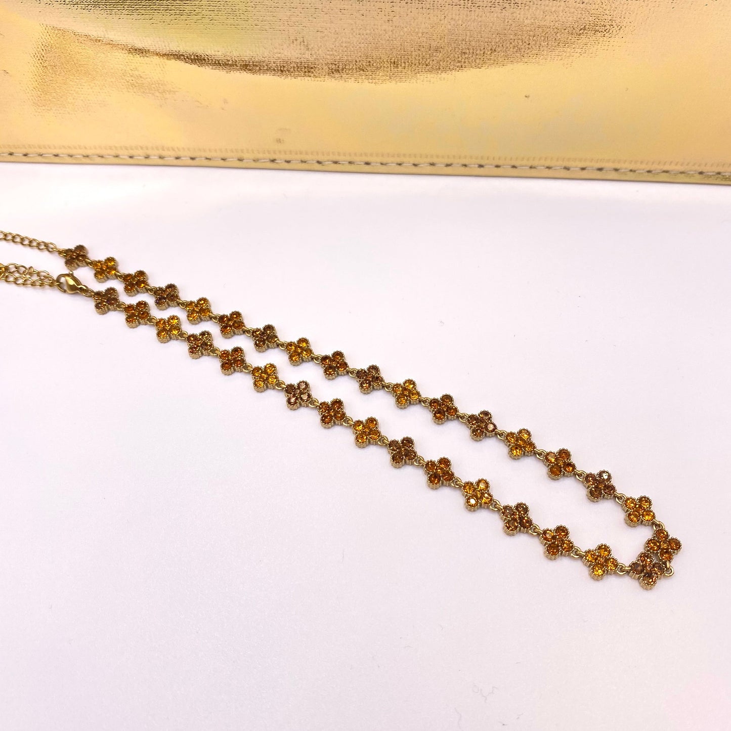 Collier Sultana Marron Châtaigne