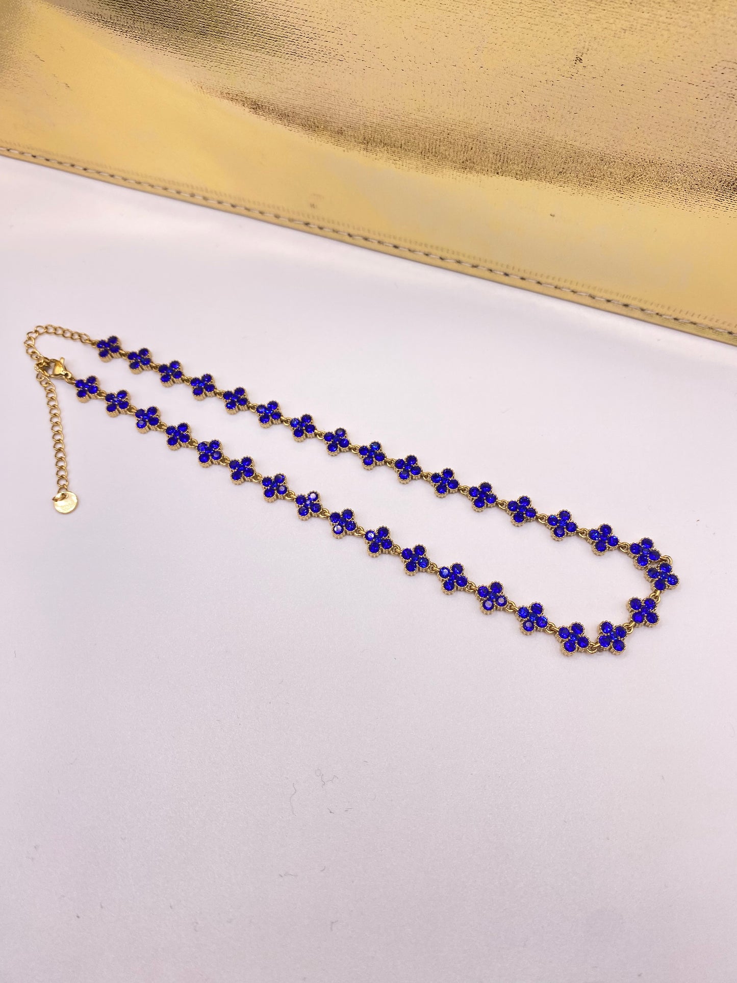 Collier Sultana Bleu Roi