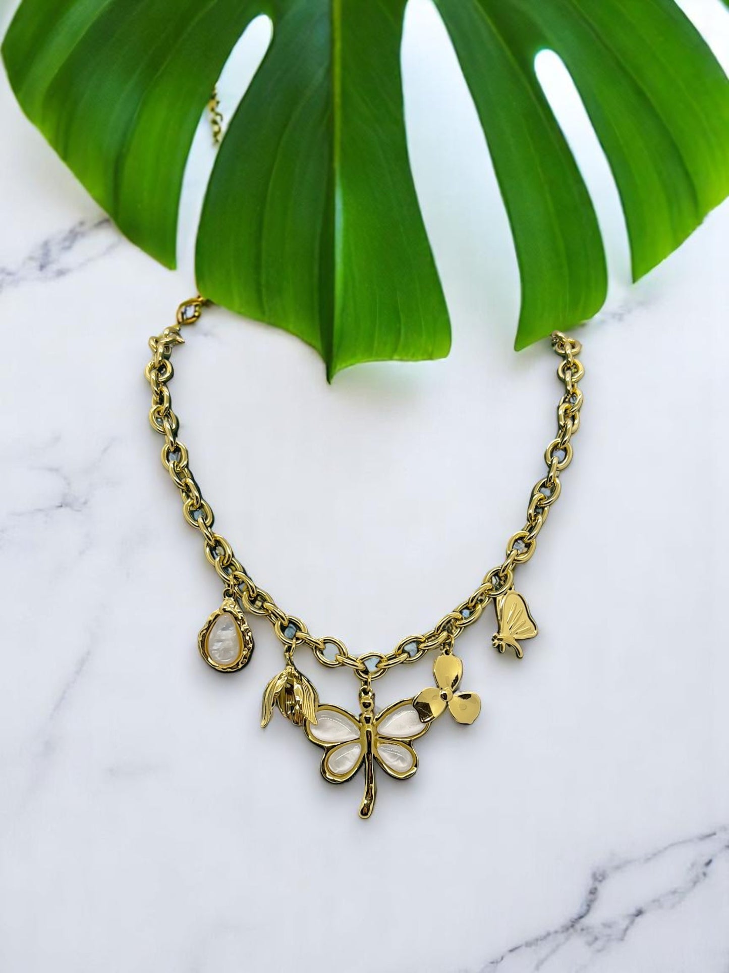 Collier Libellule
