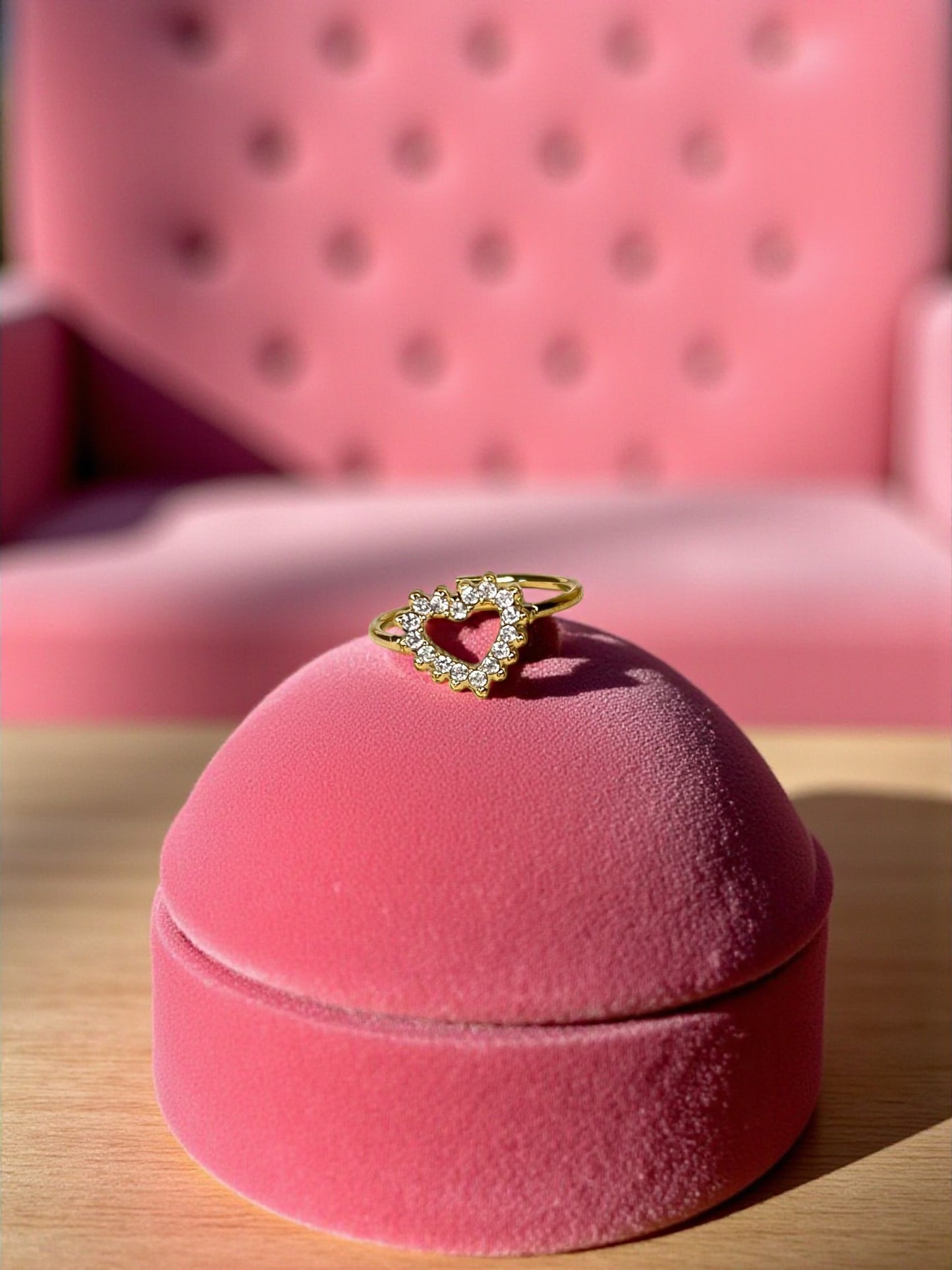 Bague Phalange Coeur