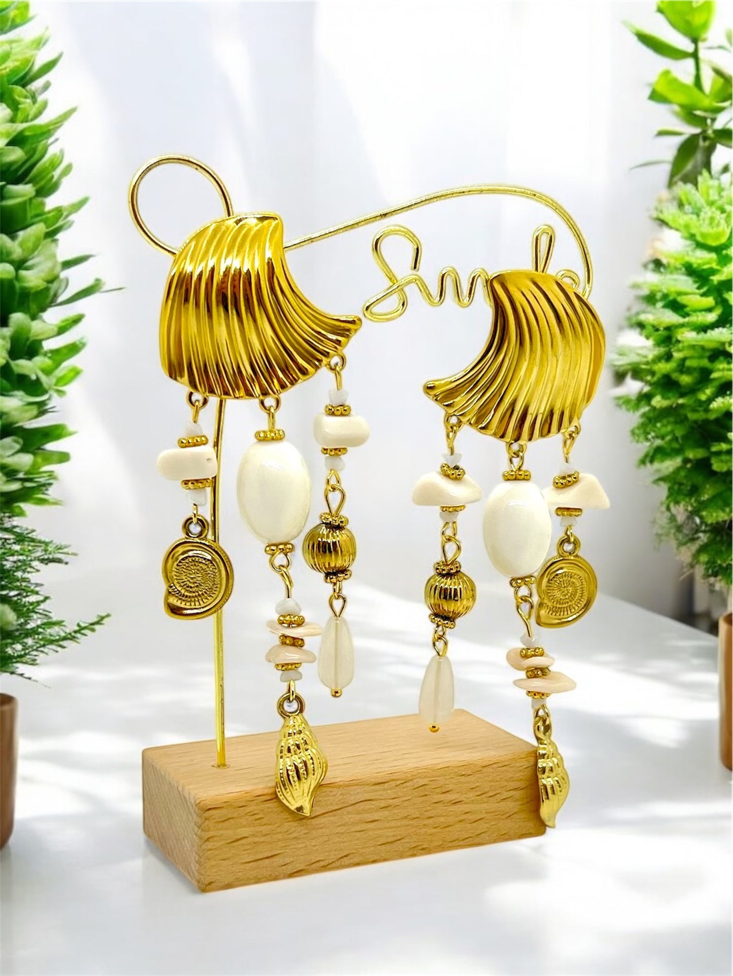 Boucle d'oreilles Vague