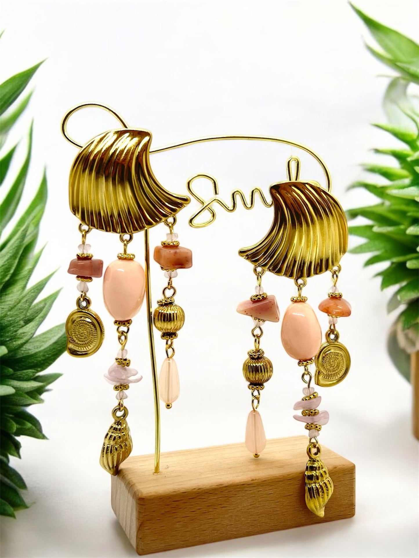 Boucle d'oreilles Vague