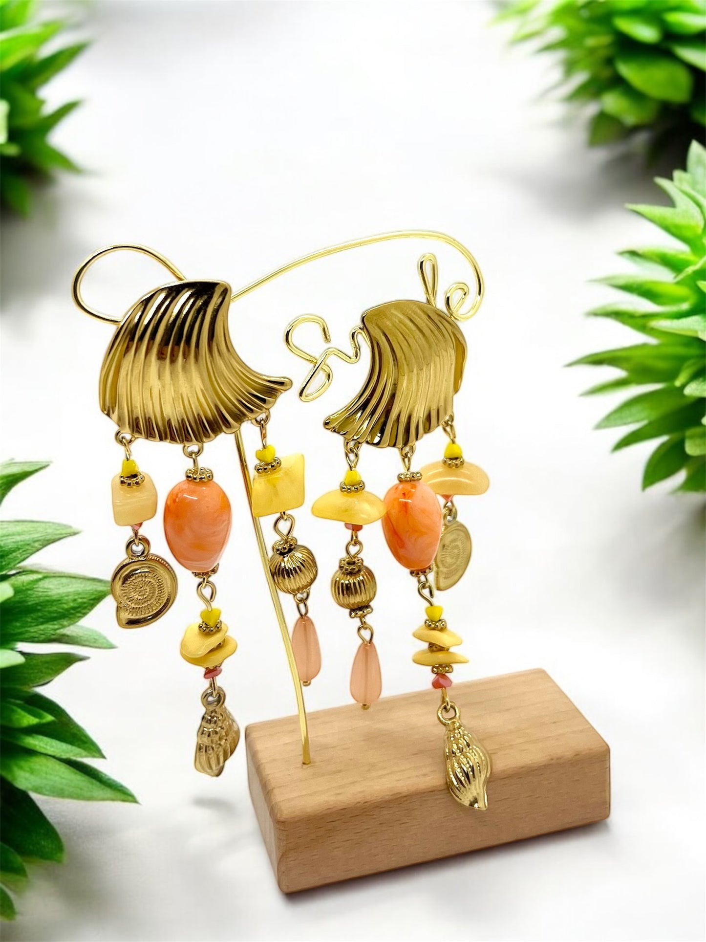 Boucle d'oreilles Vague