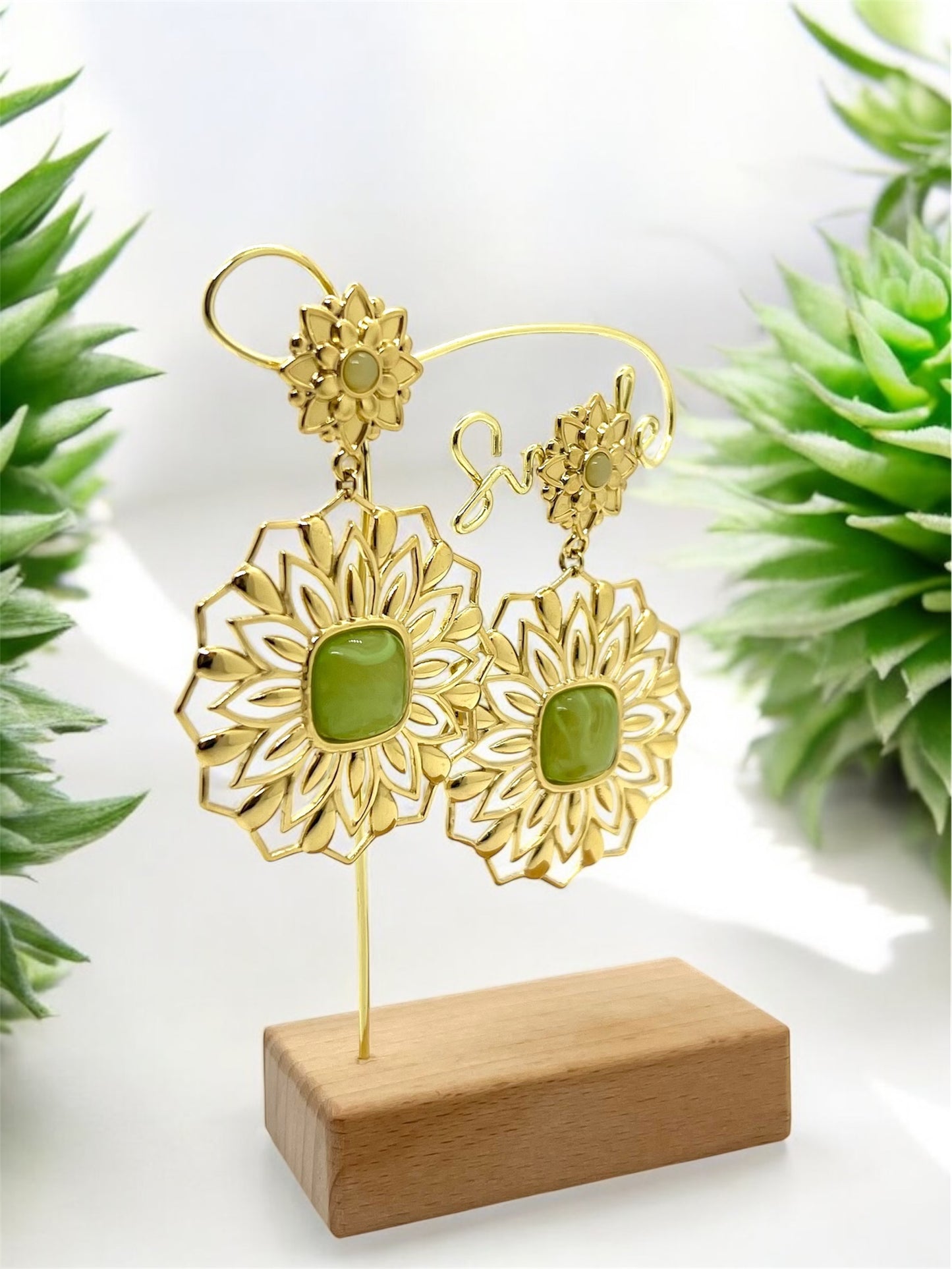 Boucle d'oreille Mandala