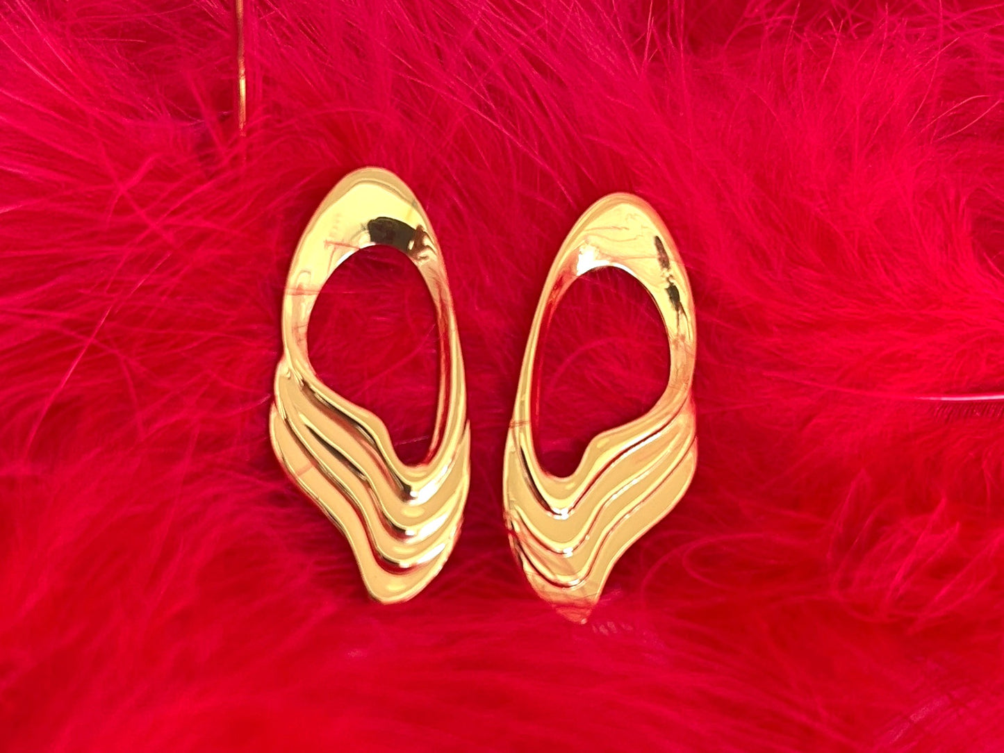 Boucle d'oreille Capucine