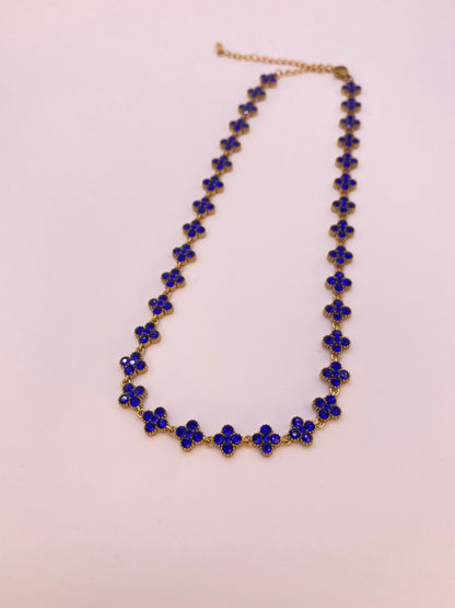 Collier Sultana Bleu Roi