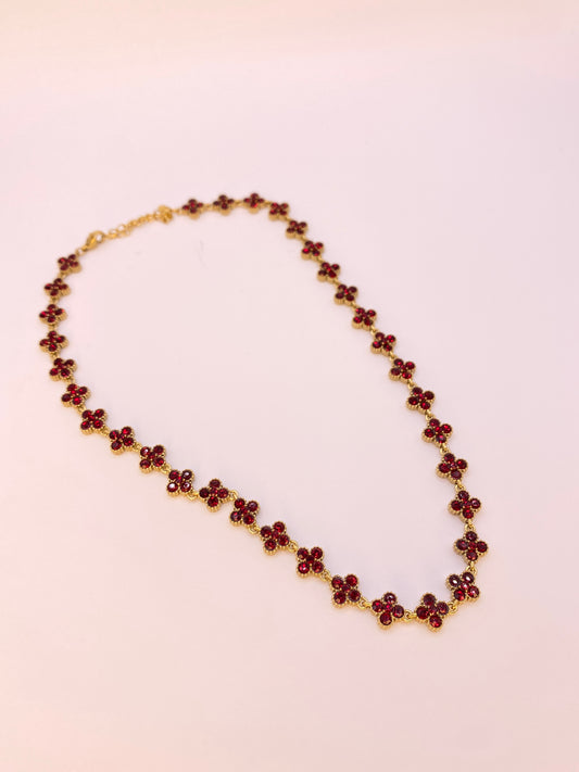 Collier Sultana Full Bordeaux