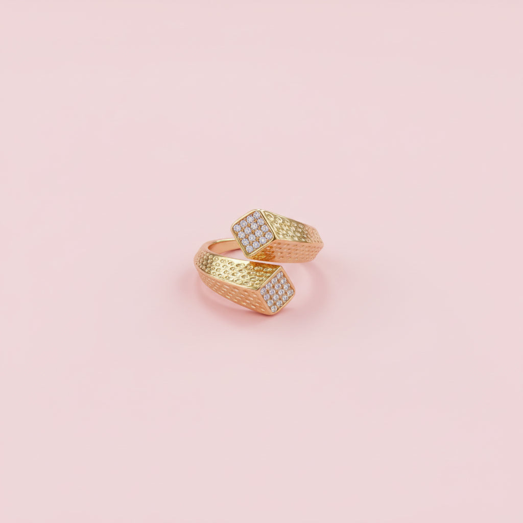 Bague Cube