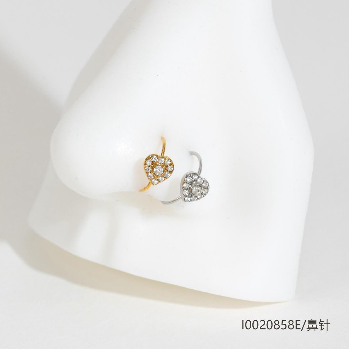 Piercing Nez cœur