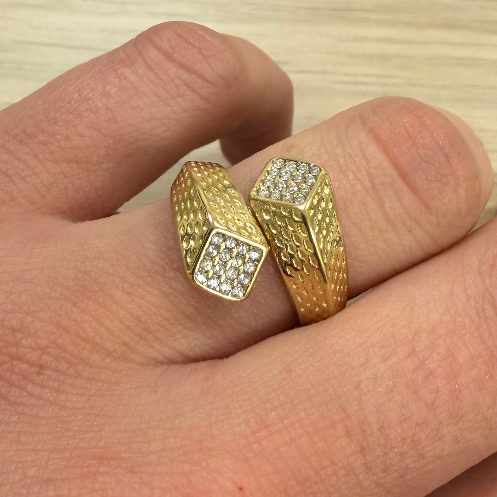 Bague Cube