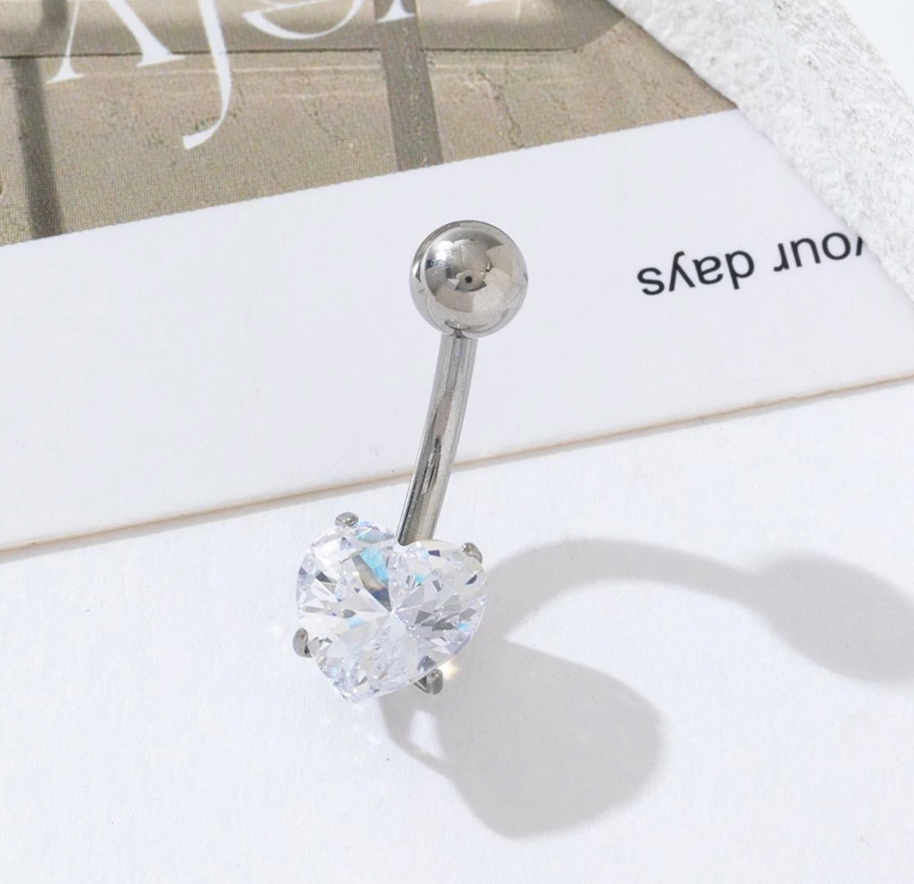 Piercing Nombril Coeur
