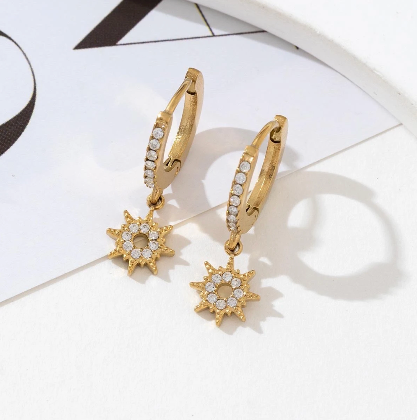 Boucle d'oreille Petit Soleil