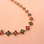 Collier Sultana Bordeaux 2