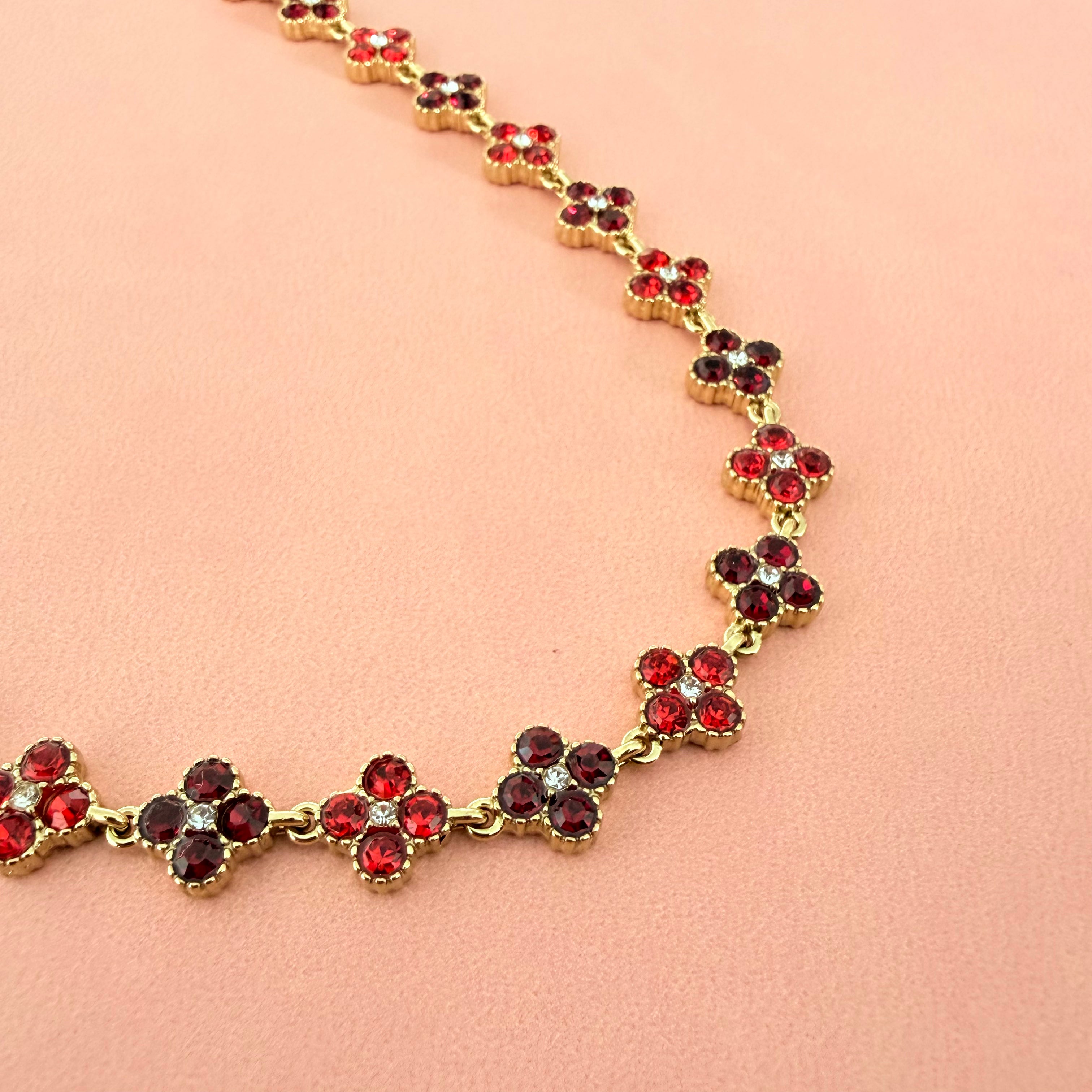 Collier Sultana Bordeaux 2
