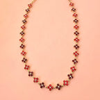 Collier Sultana Bordeaux 2