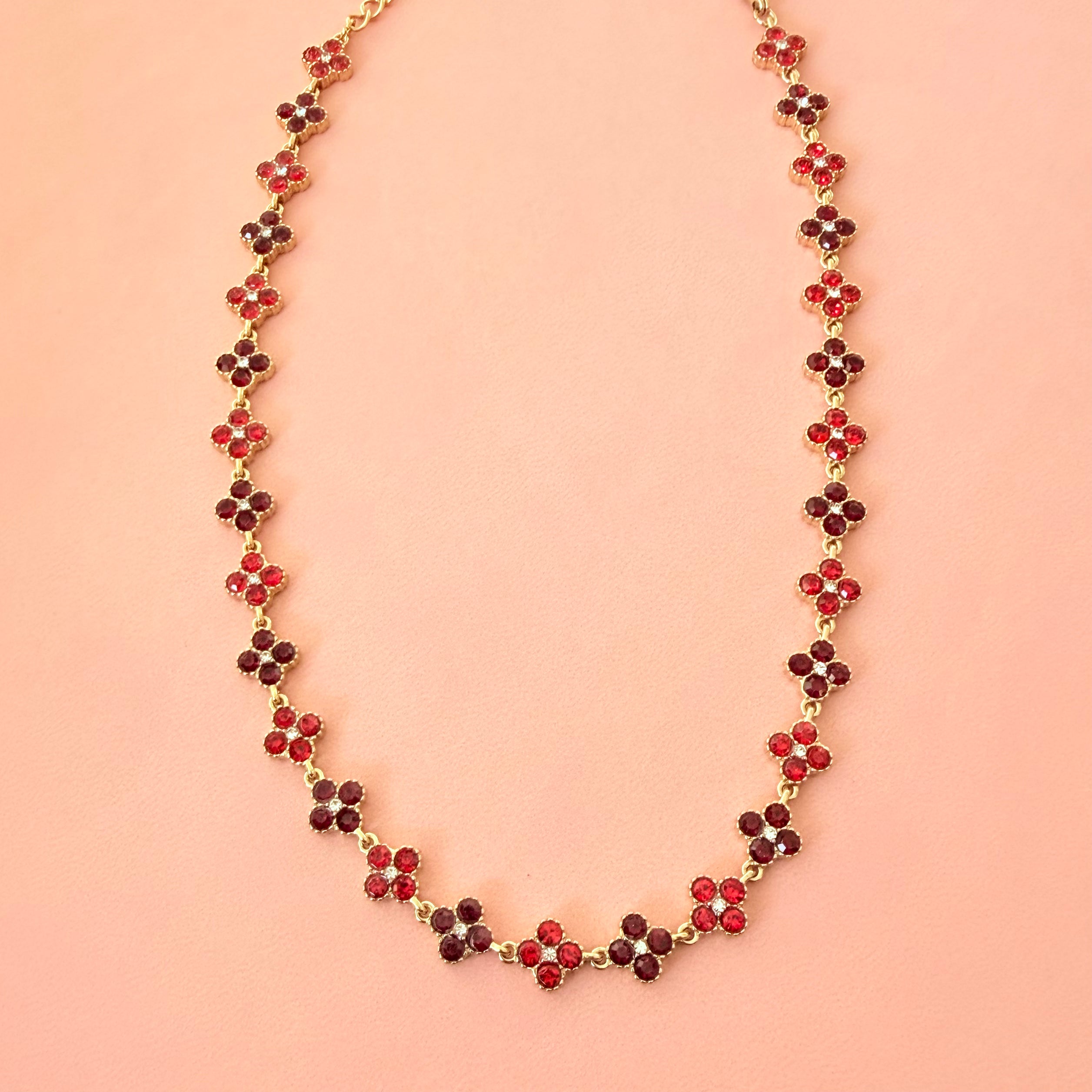 Collier Sultana Bordeaux 2