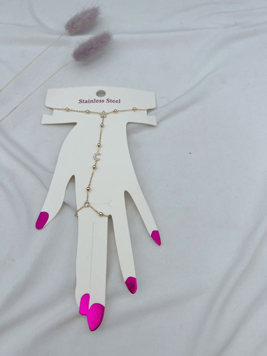 Chaîne de main pleine lune