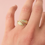 Bague palmiers