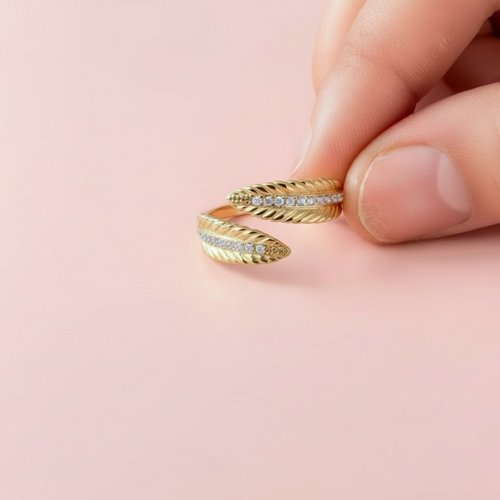 Bague palmiers