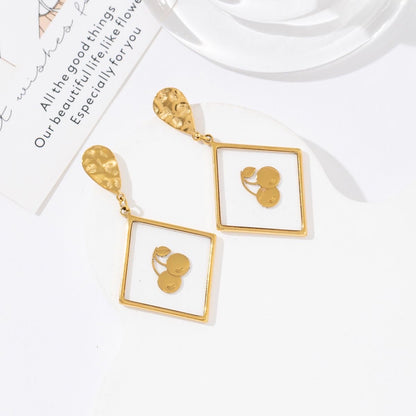 Boucle d'oreille Cerisette
