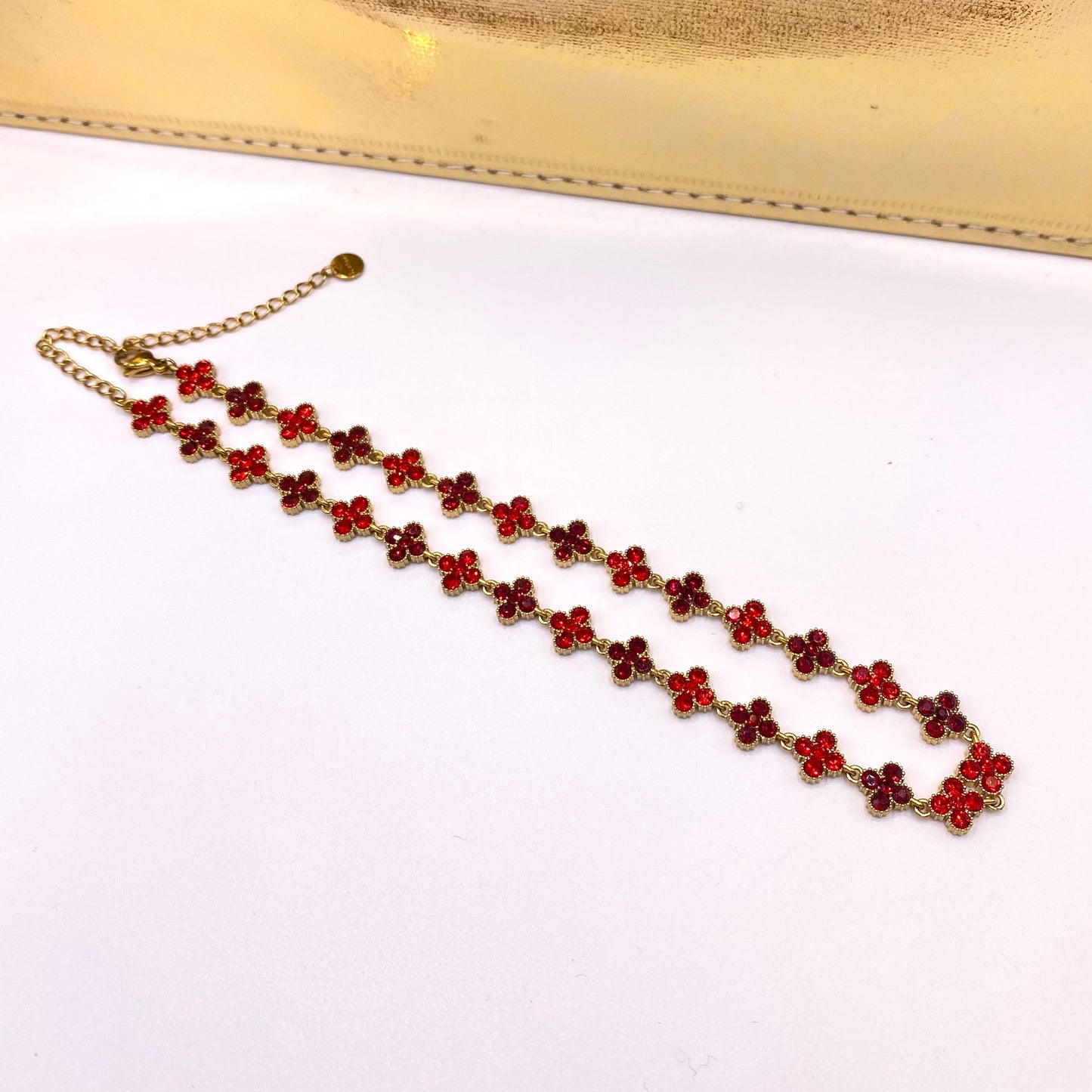 Collier Sultana Bordeaux