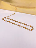 Collier Sultana Marron Glacé