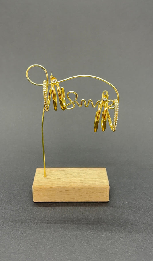 Boucle d'oreilles Mina