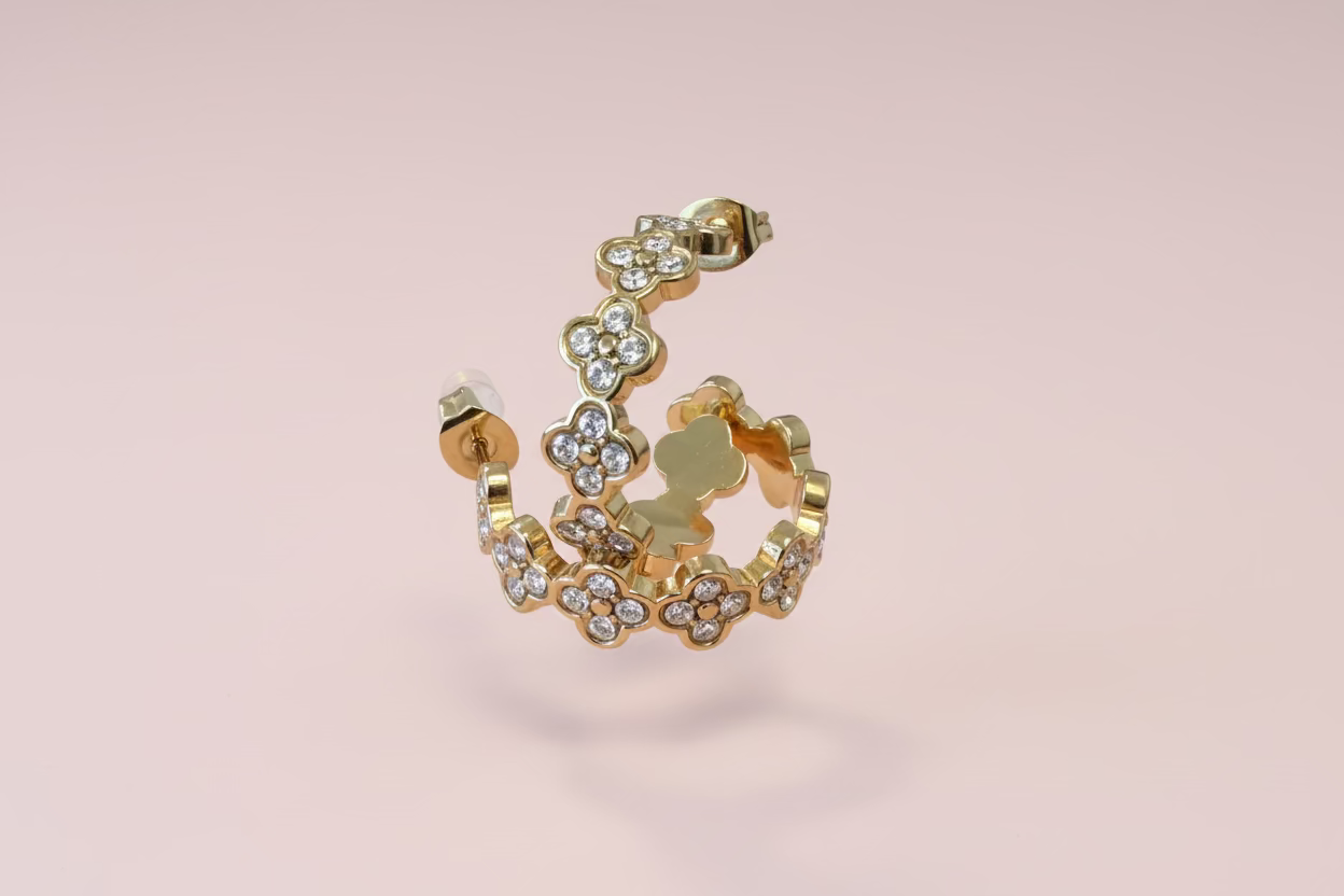 Boucle d'oreille Princesse