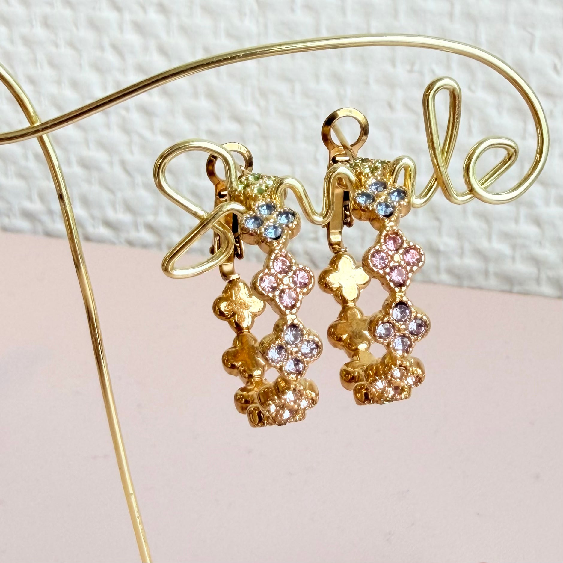 Boucle d'oreille créole Sultana