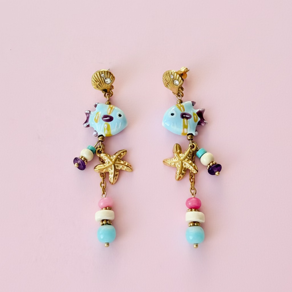 Boucle d'oreille Zara