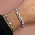 Bracelet Ethnique Lilas