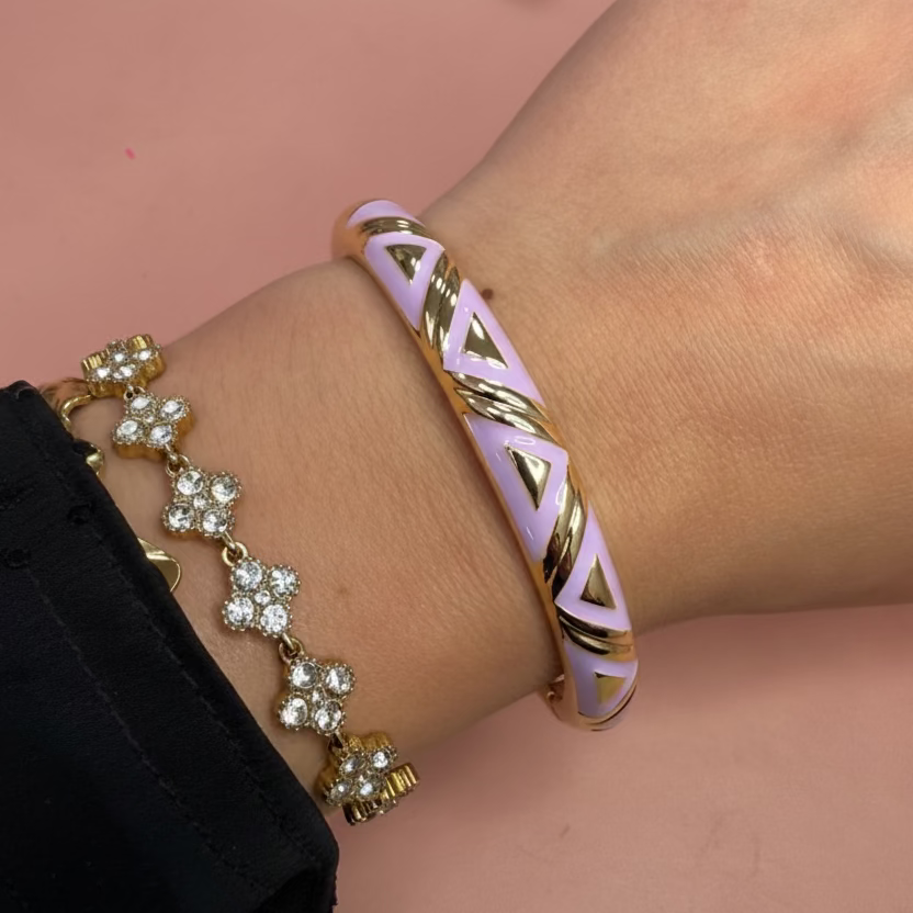 Bracelet Ethnique Lilas
