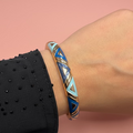 Bracelet Ethnique Bleu