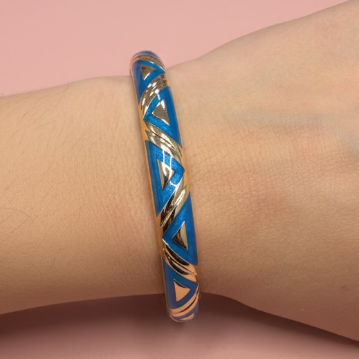 Bracelet Ethnique Bleu Foncé