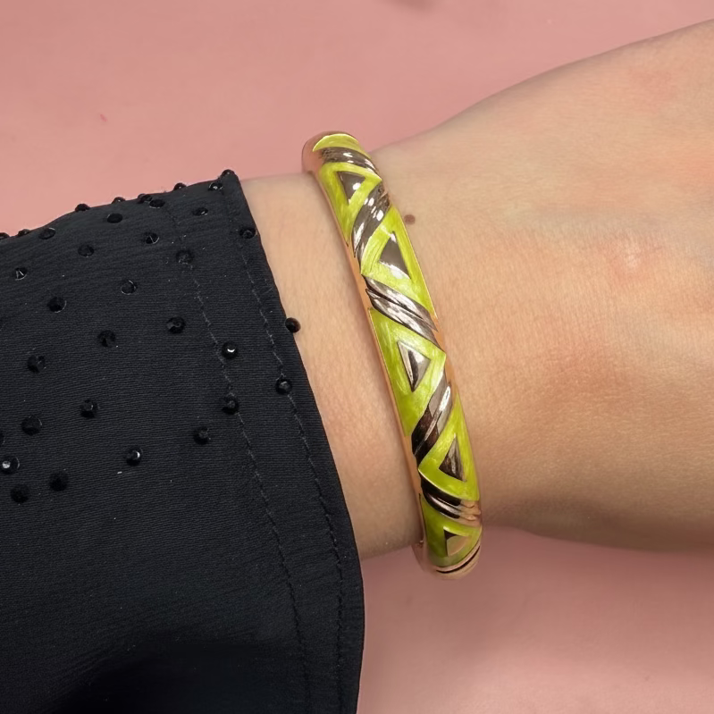 Bracelet Ethnique Jaune