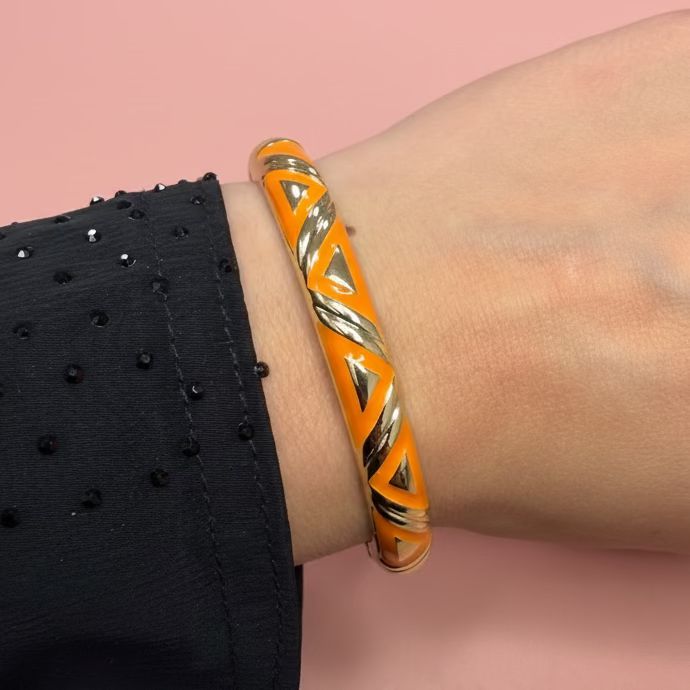 Bracelet Ethnique Orange