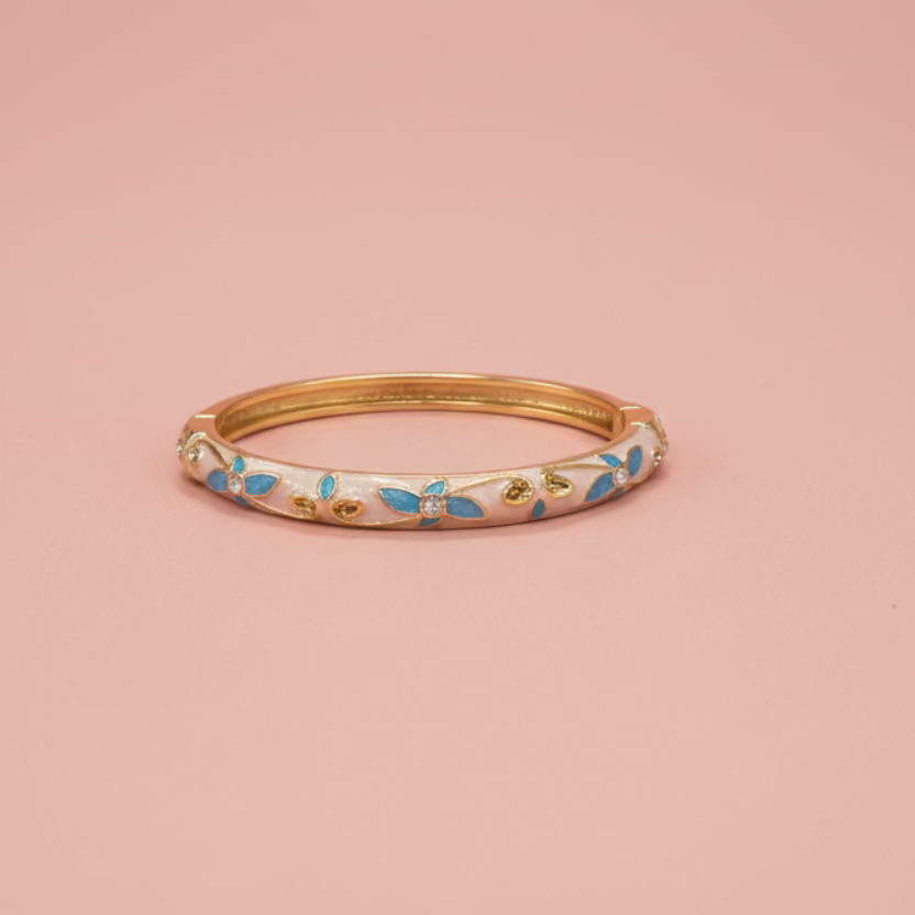Bracelet Thaïlande rose et bleu