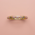 Bracelet Flora rose violet