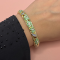 Bracelet Flora Vert pale