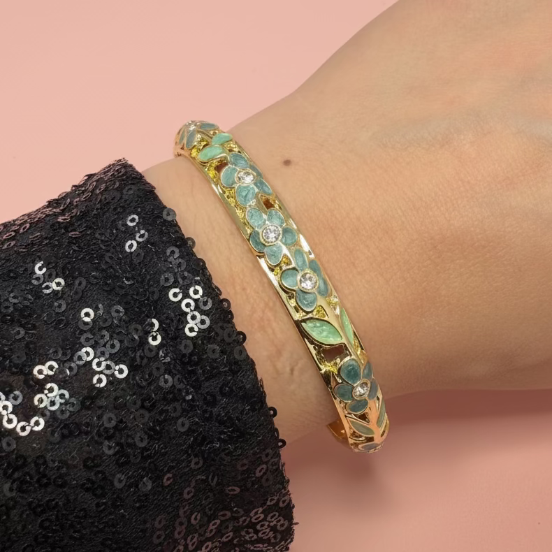 Bracelet Flora Vert