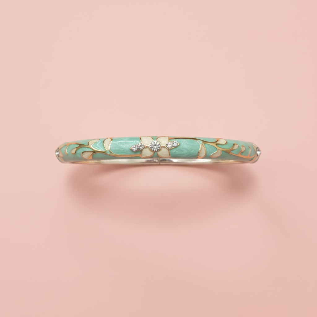 Bracelet Bollywood vert clair