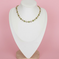 Collier Sultana Blanc et Vert