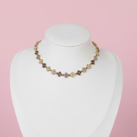Collier Sultana Violet