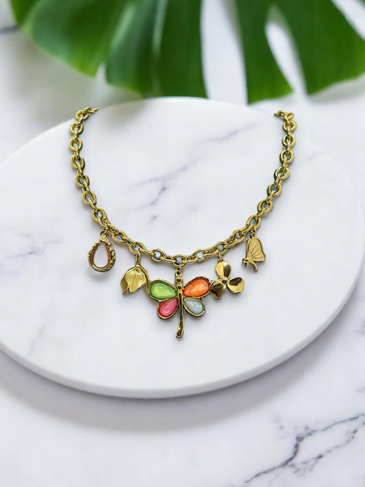 Collier Libellule