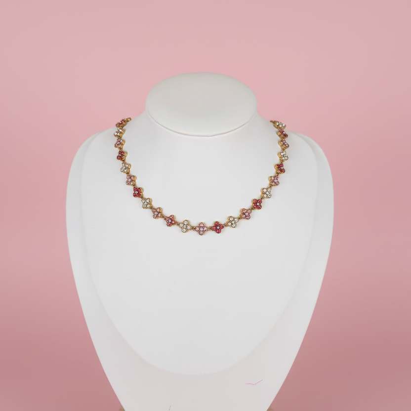 Collier Sultana Rose Clair