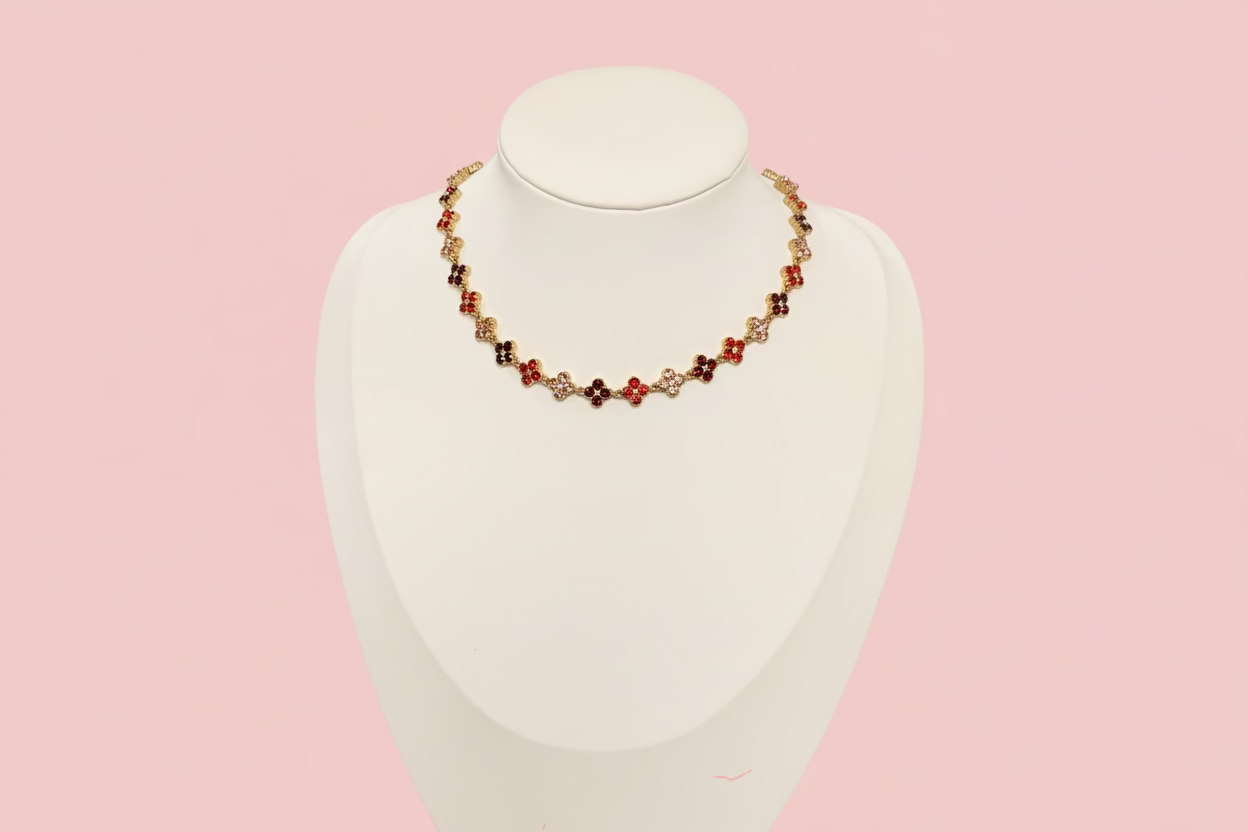 Collier Sultana Rouge