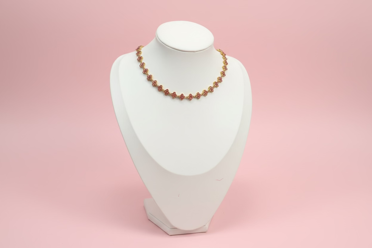 Collier Sultana full rose