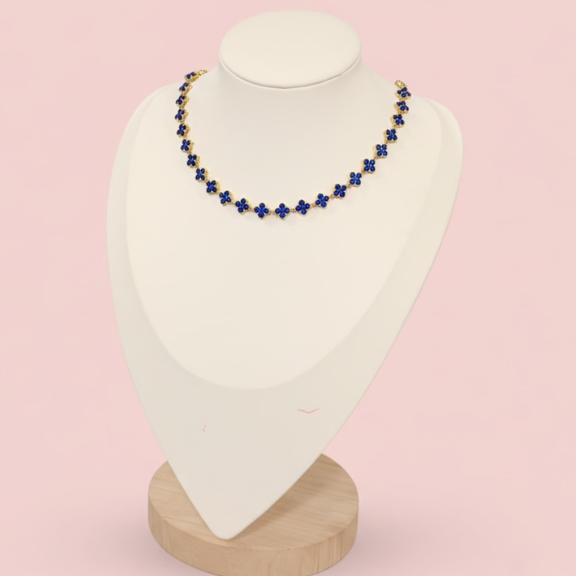 Collier Sultana Bleu Roi