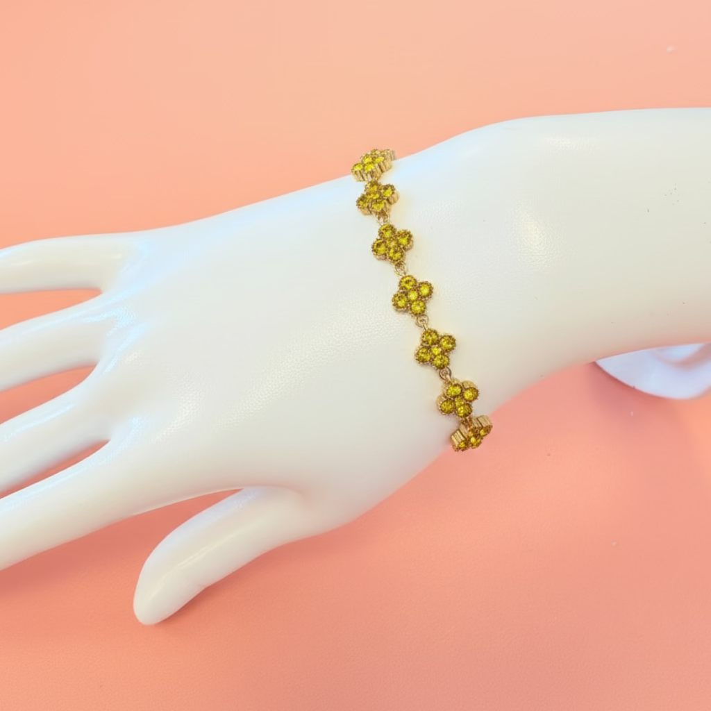 Bracelet Sultana full Jaune